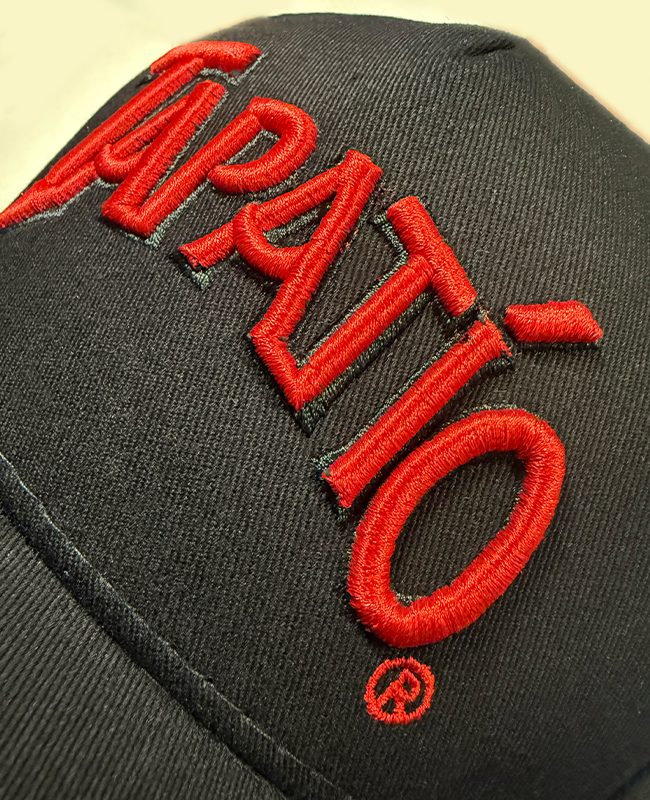 tapatio embroidery logo on hat by rosie prints la