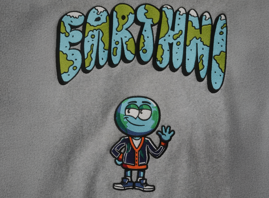 earthni dude embroidery by rosie prints la