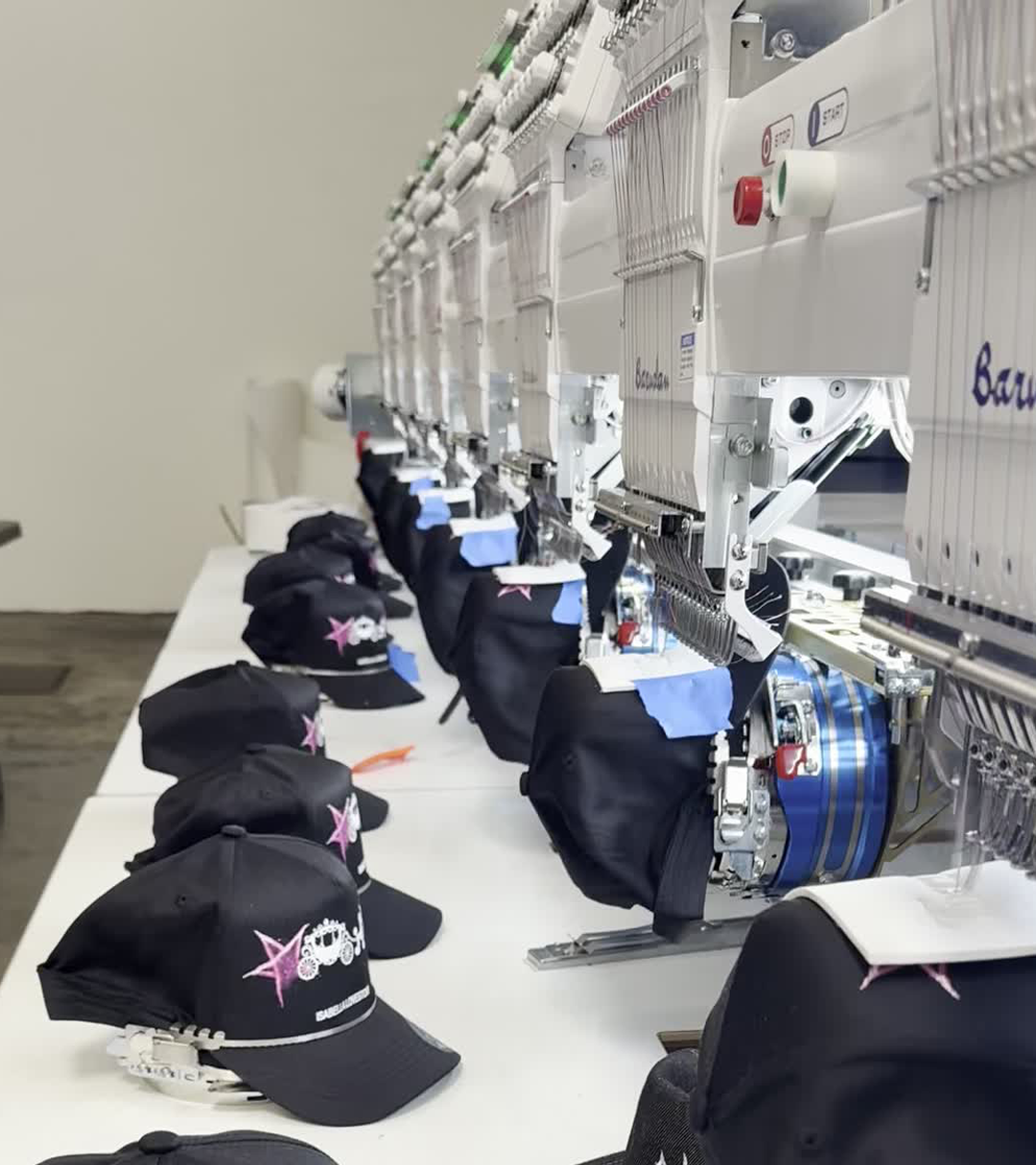 rosie prints la Fine quality embroidery for pieces of all shapes & sizes